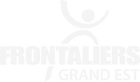 Logo Frontaliers Grand Est blanc