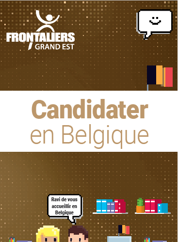 Couverture dépliant Candidater en Belgique